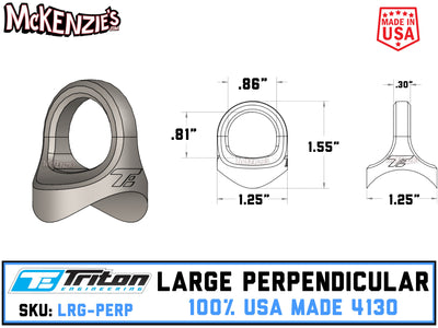 Large Perpendicular Weld On Eyelets | .86