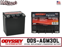 Odyssey Battery ODS-AGM30L | BTX30L Replacement