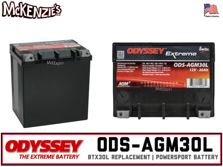 Odyssey Battery ODS-AGM30L | BTX30L Replacement
