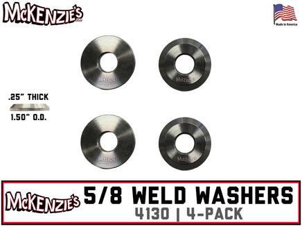 Weld Washers | 4130 Chromoly | 5/8" I.D.