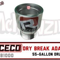 Raceco USA 55 Gallon Drum Dry Break Adapter | 2" NPS Thread