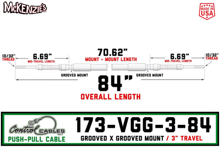 Control Cable 173-VGG-3-84