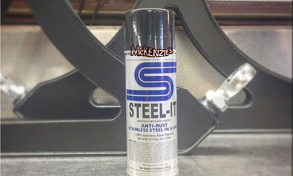 STEEL-IT BLACK Polyurethane 14oz Spray Can