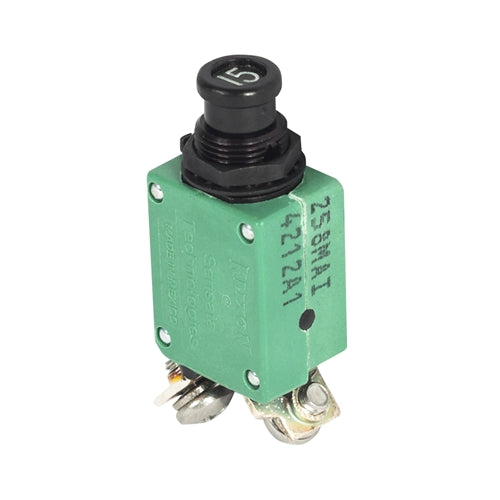 ハッチンソン　PROTOUR 25c Klixon Push Button Breakers - 2TC Series - 5/10/15/20/25 AMP