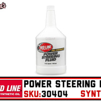 Redline 30404 | Synthetic Power Steering Fluid | Quart