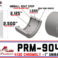 PRM-9044 | 1" Uniball Cup