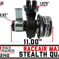 Raceair Max Stealth Quad | PCI 2140
