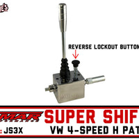 Jamar Super Shifter | Chrome 13.50" Tall 4-Speed | Jamar JS3X