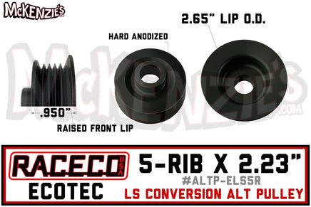 Raceco Alternator Pulley