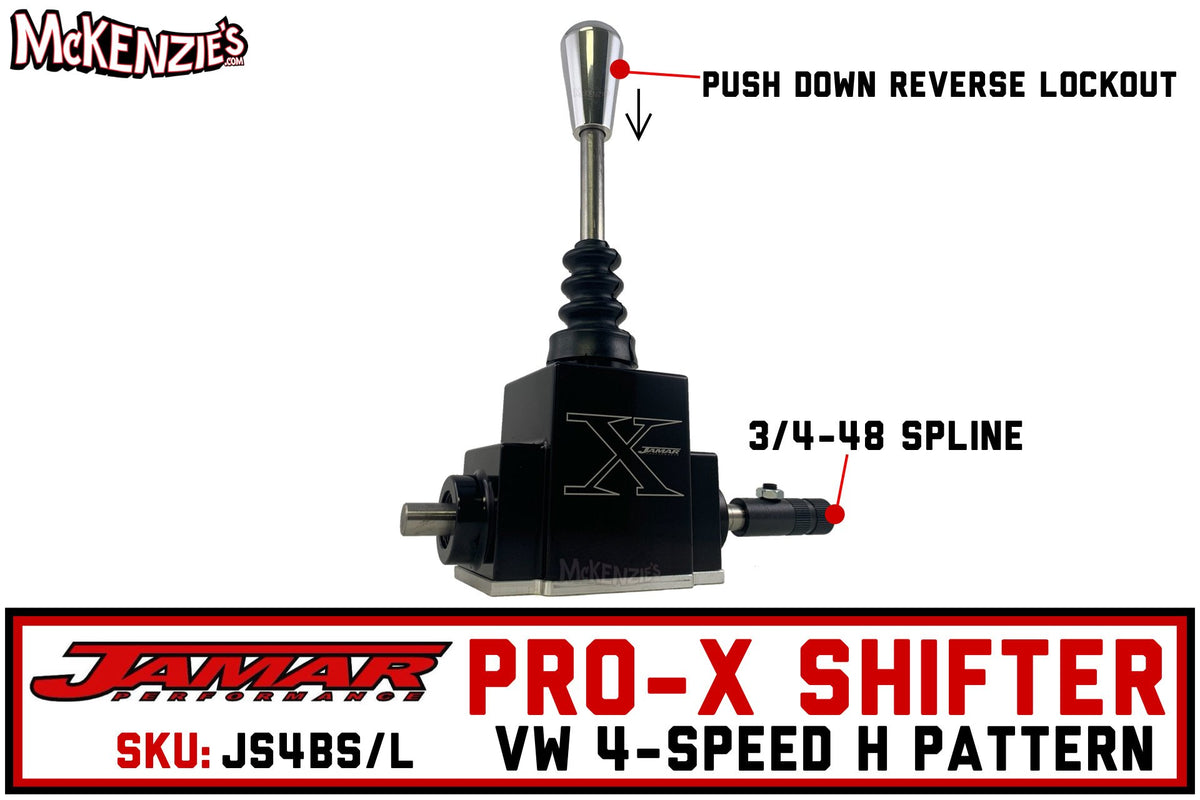 Jamar Billet Pro-X Shifter | Black 8