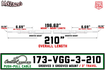 Control Cable 173-VGG-3-210
