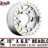 15" x 6.5" Ultra X103 Beadlock Wheel | 5 on 205 VW Pattern | 5652BL