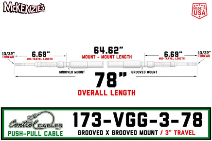 Control Cable 173-VGG-3-78