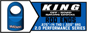 King Shock Rod Ends 2.0" x .875" | .875"-14 THD | Performance Series