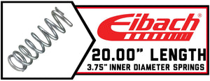 20.00" Long | 3.75" ID Coils | Silver