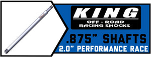 King Shock Shafts 2.0" x .875" | 7/8-14 THD | Performance Series