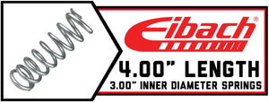 4.00" Long | 3.00" ID Coils | Silver
