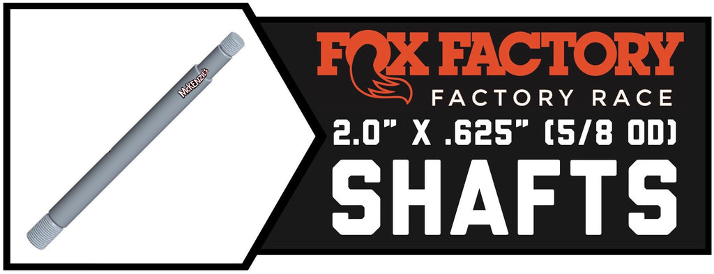 Fox Shock 2.0 x 5/8" Shafts - Factory Series