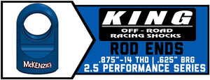 King Shock Rod Ends 2.5" x .875" | .875"-14 THD | Performance Series