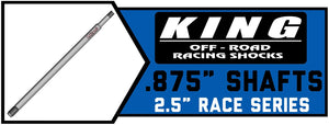 King Shock Shafts 2.5" x .875" | 7/8-14 THD | Race Series