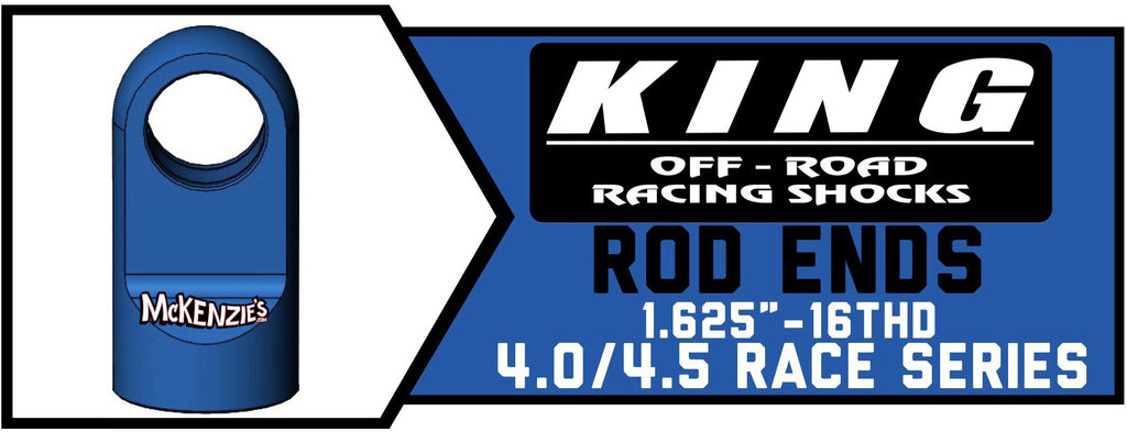 King Shock Rod Ends 4.0"/4.5" x 1.25" | 1.625"-16 THD | Race Series