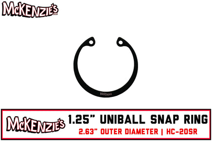 1.25" Uniball Snap Ring | HC-20SR