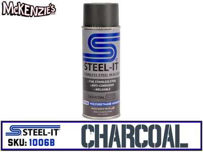 STEEL-IT CHARCOAL | 1006D | 12oz Aerosol Can