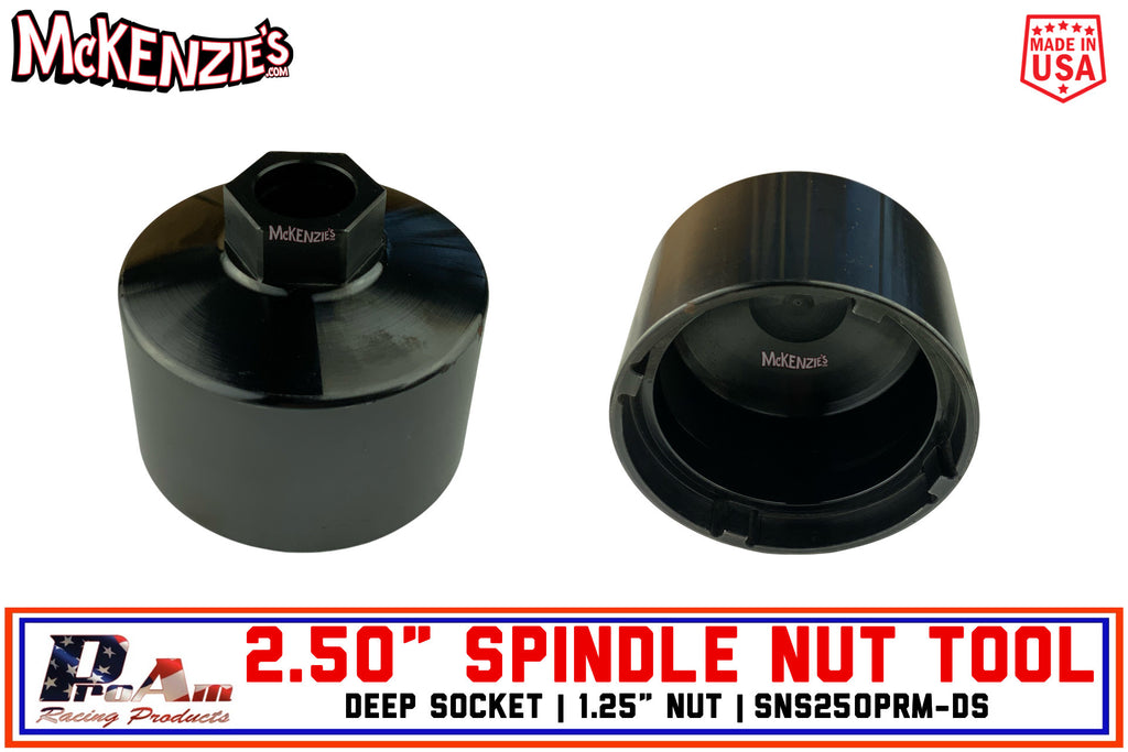 2.50" Spindle Nut Tool | Deep Socket | SNS250PRM-DS
