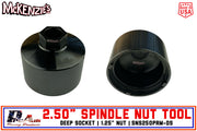 2.50" Spindle Nut Tool | Deep Socket | SNS250PRM-DS