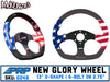 New Glory D-Shaped Steering Wheel | 13" Flat | 6-bolt on 2-3/4 (70mm) | PRP G246
