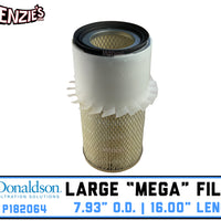 16" Long x 7.92" O.D. Air Filter | Donaldson P182064