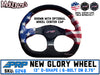 New Glory D-Shaped Steering Wheel | 13" Flat | 6-bolt on 2-3/4 (70mm) | PRP G246