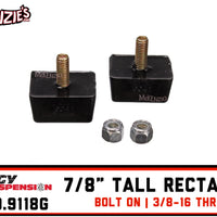 7/8" Rectangle Bump Stops | Energy Suspension 9.9118G
