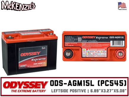 Odyssey_ODS-AGM15L_PC545_Battery