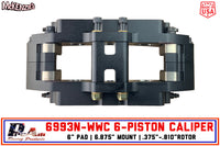 ProAm Racing 6993N-WWC CALIPER | 6-PISTON | 6.875" MOUNT