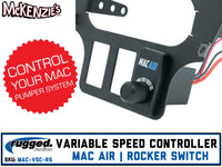 RUGGED MAC VARIABLE SPEED CONTROLLER ROCKER SWITCH