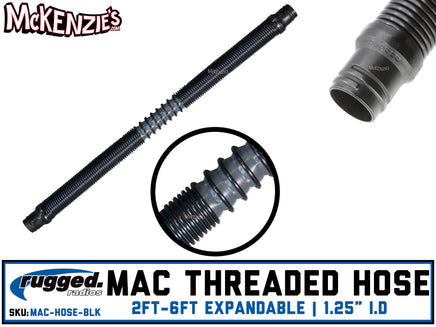 RUGGED MAC HOSE-BLK