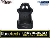 RaceTech RT4100WT Racing Seat Front View