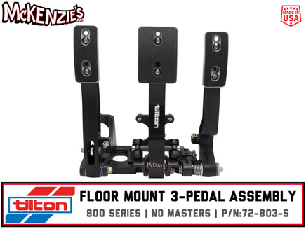 TILTON_FLOOR_MOUNT_3-PEDAL_ASSEMBLY_TILTON 72-803-S FRONT
