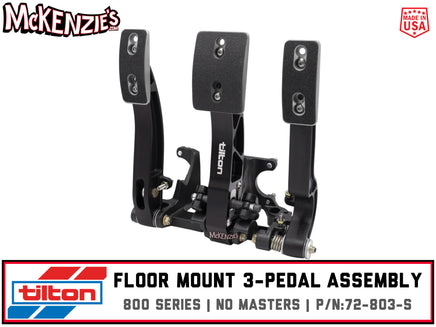 TILTON_FLOOR_MOUNT_3-PEDAL_ASSEMBLY_TILTON 072-803-S RSV