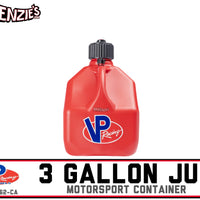 VP Racing Motorsport 3 Gallon Jug | RED | VP 4162-CA