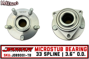 Jamar Micro Stub Bearing | 33 Spline | 3.60" OD | Jamar JDB9001-TB