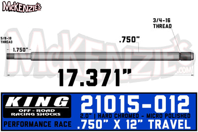 King Shocks 21015-012 | 2.0 x 12