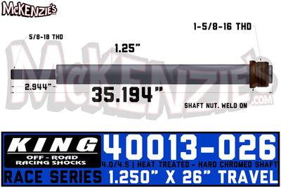 King Shocks 40013-W26 | 1.250