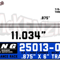 King 25013-006 | 2.5" x 7/8 Shaft