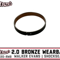 Walker Evans 2.0" Bronze Wearband | Velocity Series |  Shock Seals AHD-W20-RWB