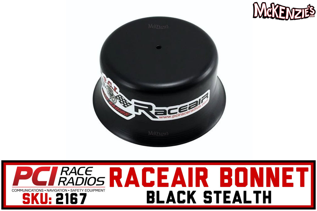 PCI Filter Bonnet for RaceAir Max, Flow and Lite | Black Stealth | PCI 2167