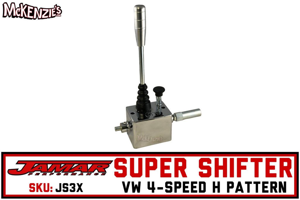 Jamar Super Shifter | Chrome 13.50" Tall 4-Speed | Jamar JS3X