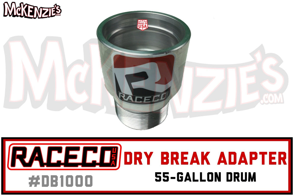 Raceco USA 55 Gallon Drum Dry Break Adapter | 2" NPS Thread