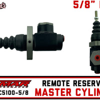 Jamar Remote Reservoir Master Cylinder | 5/8" Bore | Jamar MC5100-5/8